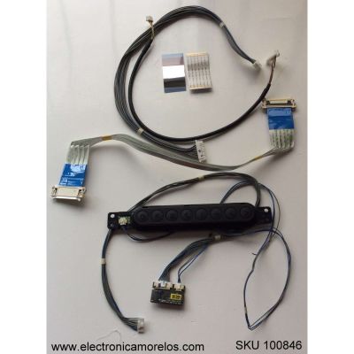 KIT DE CABLES PARA TV / LG /  SRDDSB00WHA / YWD5790000A / EBR76405802 / EAD62370713 / MODELO 47LA6200-UA